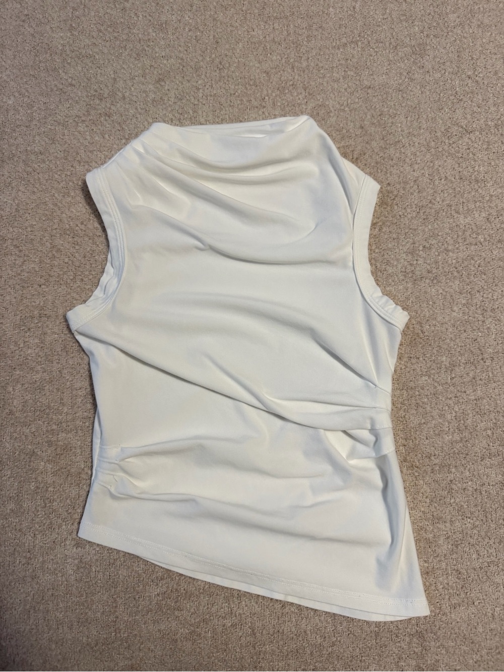 The Line by K Selma Tank in Ivory